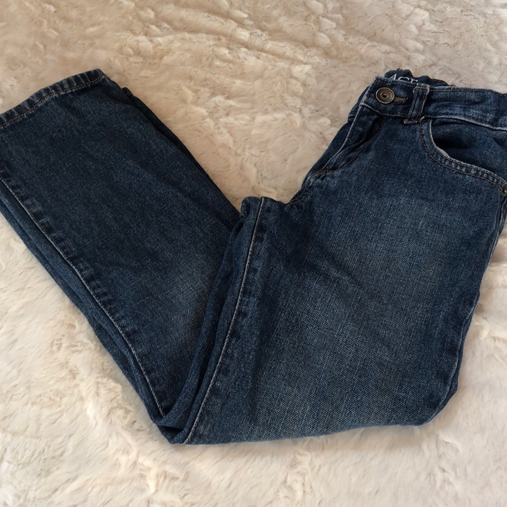 The children’s place size 7 bootcut jeans